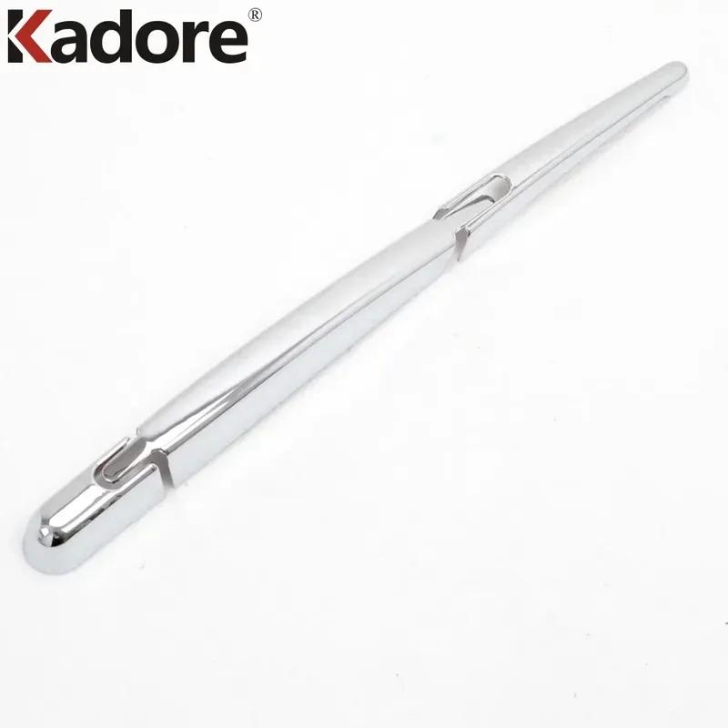 For Nissan Qashqai J11 2014-2016 2017 2018 Chrome Car Rear Window Wiper Cover Trim Tail Windshield Wipers Arm Blade Accessories