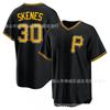 Pittsburgh Pirates Roberto Clemente 30 Black P Edition Baseball Jersey Unisex Fan Apparel Sportswear