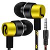 Auricolare cablato da 3,5 mm Auricolari in-ear Cuffie stereo super bass Cuffie sportive da corsa per cellulari MP3 PC
