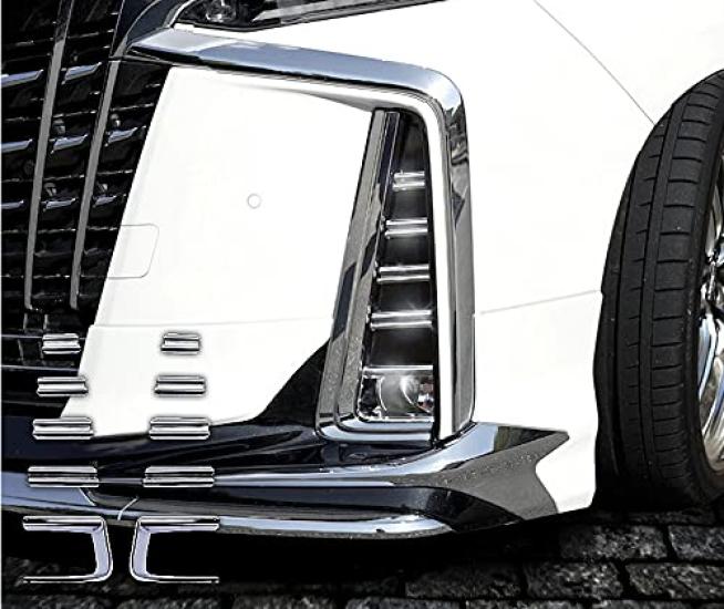 Takelablaze Fog Lamp Garnish for Alphard 30 Series 10 Pieces (Late Model)