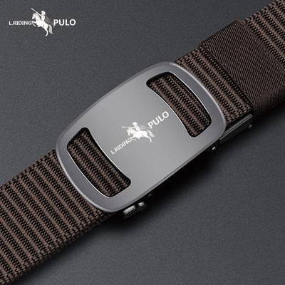 Ceinture pour homme à boucle automatique résistante à l'usure pour homme d'âge moyen et jeune, ceinture business et décontractée