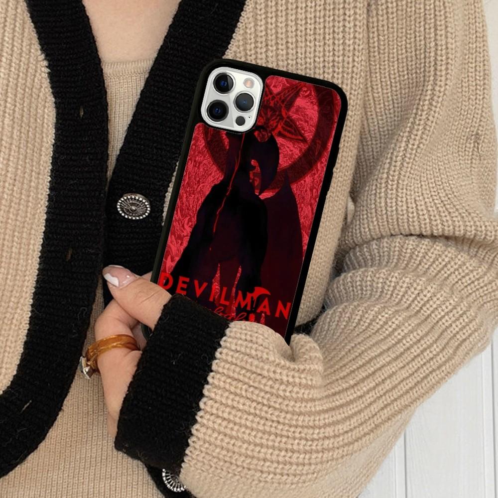 Devilman Crybaby Phone Case Silicone PC+TPU For For iPhone  11 12 13 14 15 16 Plus Pro Max Cover