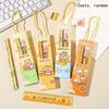 2Set Cute Cartoon Capybara Pencil Stationery Set Kawaii 5Pcs/Set Eraser Pencil Sharpener Children Student Stationery Supplies