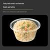 Disposable 1250ml Round Microwavable Food Container