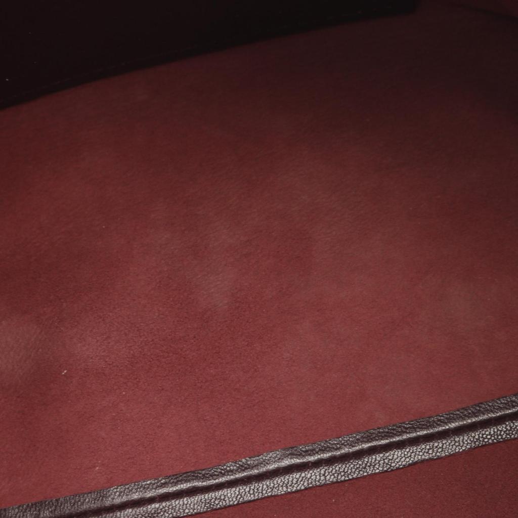 Used JIL SANDER Drawstring Drawstring Shoulder Bag J07WG0027 Leather Bordeaux Used Women