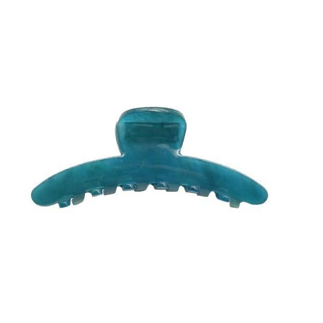 Elegant Multi-Color Acetate Hair Clip - Jelly Shark Grip for Women