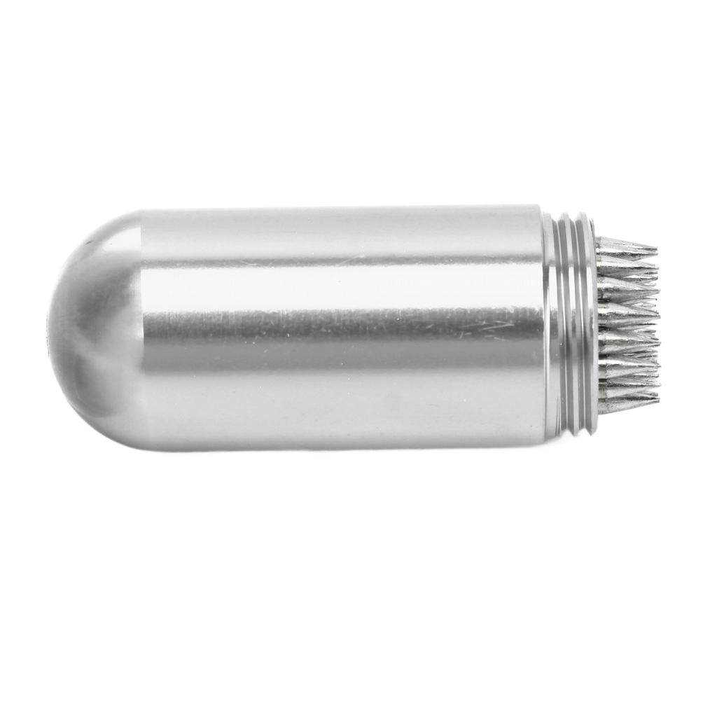 Snooker Pool Cue Tip Shaper Billiards Pool Cue Stick Tip Tool Pick with Key Chain Silver