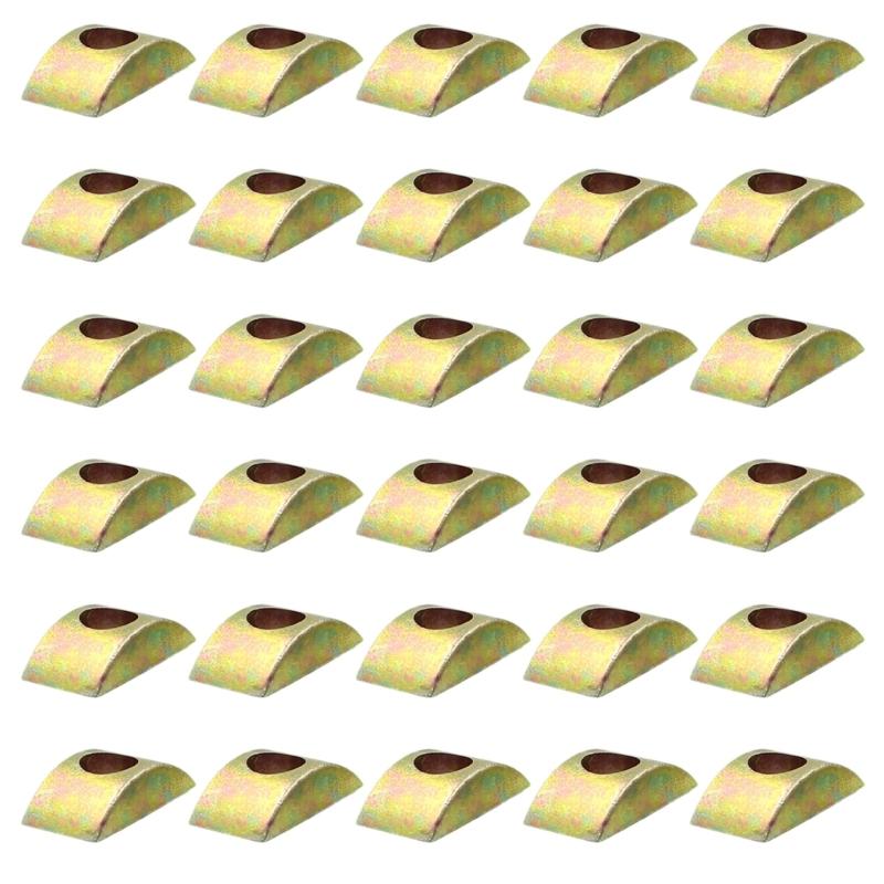 Ploché podložky půlměsícové  Podložky půlměsíce Spojovací šrouby nábytku Podložky pro domácí a průmyslové použití 5/10/30 kusů