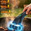2-Speed Settings Electric Grill Brush Removable Head Grill Cleaning Tool  Charcoal Grill