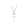 Kreuz Mini Anhänger Halskette Damen Halsketten 956722