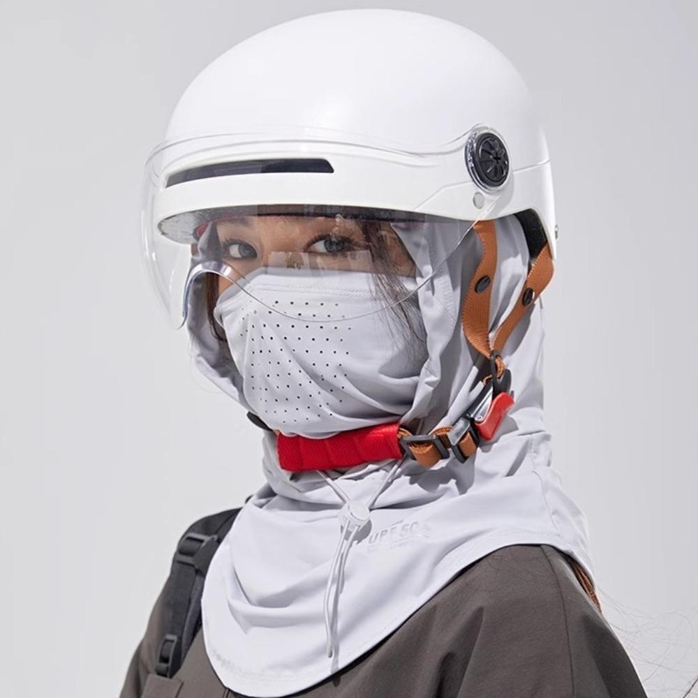 Adjustable Anti-UV Balaclava Hat Dual Use Sunscreen Full Face Cover  Sports