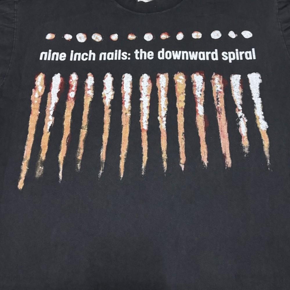 

Vintage NIN Nine Inch Nails The Downward Spiral Single stitch Shirt REPRINT 2XL