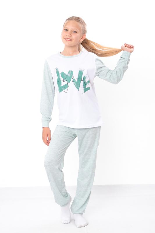 Jentes pyjamassett – Lange ermer & Melange Kulir, Hvilken som helst sesong , 6076-001-33-5 HC