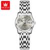OLEVS 5513  Fashion Classics Waterproof  Luminous Watch Stainless Steel Quartz Watches Luxury Watch  Ladies Women