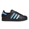 Adidas Originals SUPERSTAR Comfortable Versatile Thin Sole Leather Low top Skateboard Shoes Unisex Black White JI0079(Team2009-)