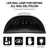 SUN X11 MAX Professionelle Nageltrocknerlampe für Maniküre, 280 W, Nagelgel-Lack-Trocknungsmaschine mit automatischem Sensor, UV-LED-Nagellampe