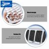 JIDIXIAN Racing Grills for Jeep Grand Cherokee 2014 2015 2016 Front Insert Honeycomb Grille Mesh Decoration Cover Accessories
