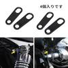 Motorcycle Turn Signal Supplies Set of 4 Turn Signal Stays for Motorcycles, Front Turn