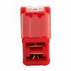 50A Delon Technology - Block Fuses JCase Tall, 5 Pack, 14,2x12x27mm / 0.56x0.47x1.1 Inch, max 32V, red