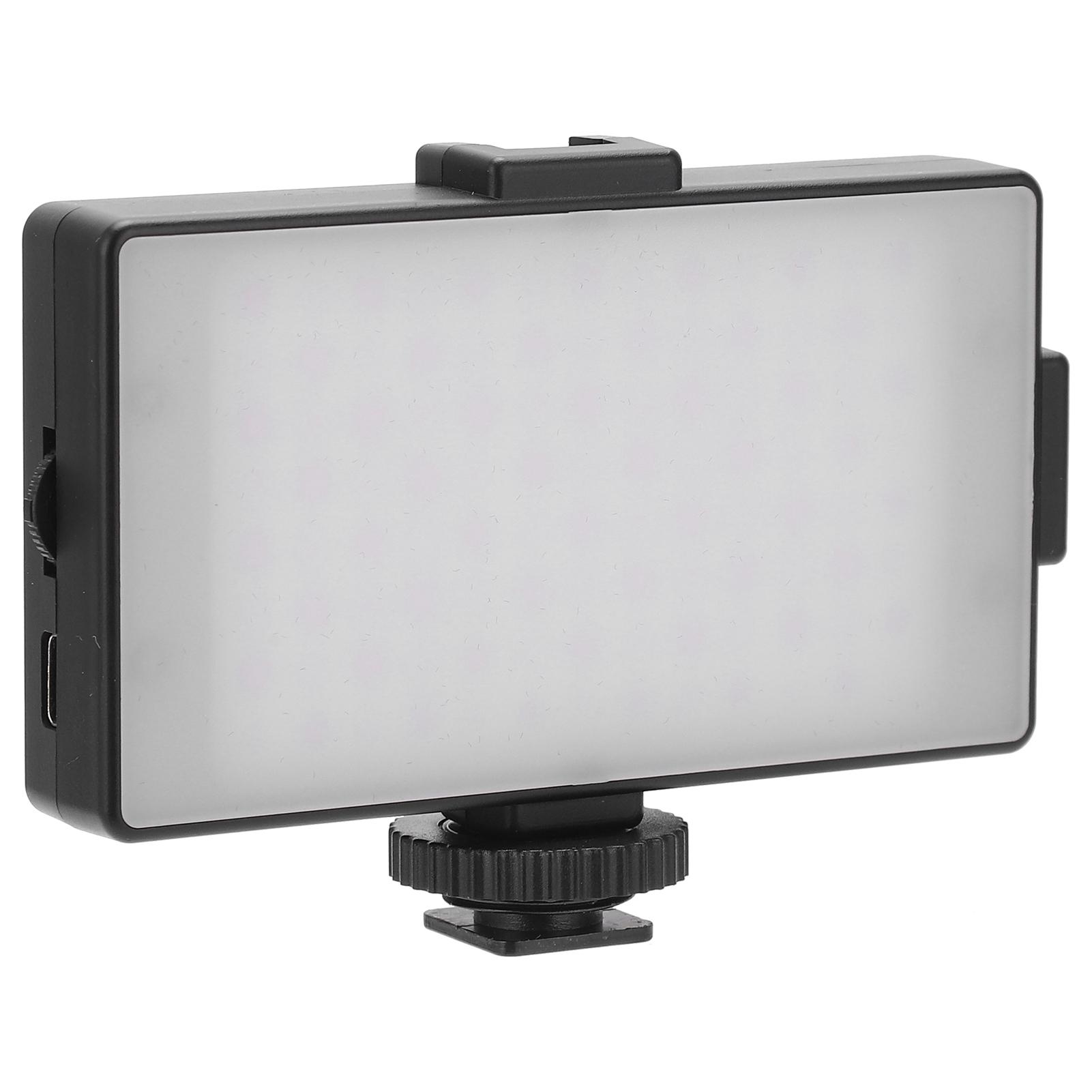 

K104 Карманный портативный накамерный светильник с двойной температурой освещения для потоковой передачи в реальном времени