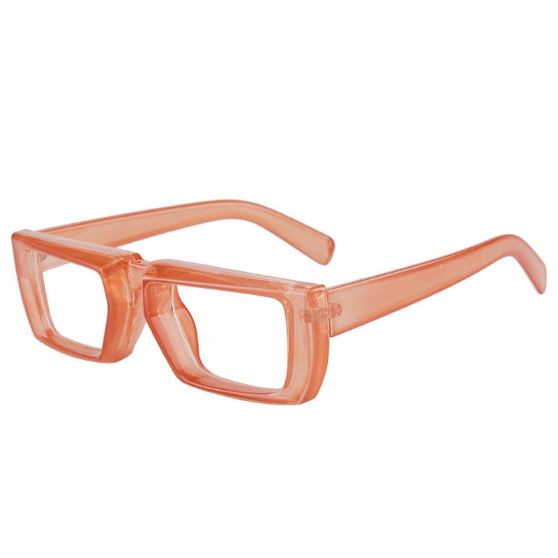 Retro Frame Reading Glasses for Men Women Anti-Blue Ray Computer Eyewear Unisex Fashion Thicker Sqaure Prescription Eyeglasses