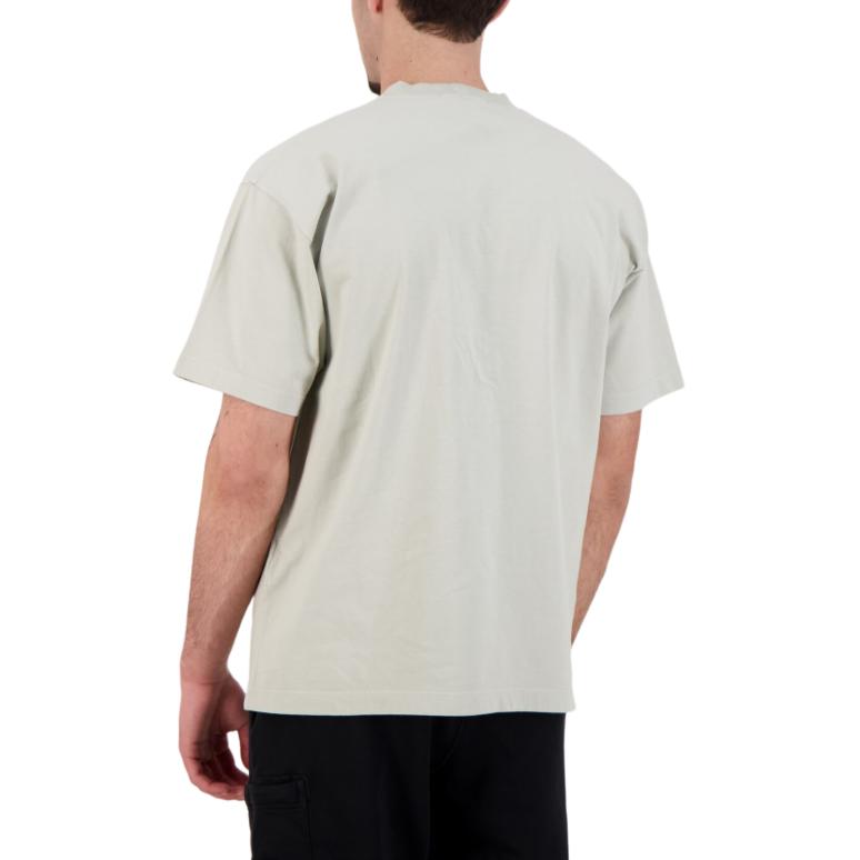Stone Island Logo Crew Neck Drop Shoulder Short Sleeve T-Shirt Men Tops L1S152100030S0115-V0061