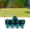 4 Way Hose Splitter Water Tap Hose Connectors Distributor For Garden Agricultural Irrigation Tool