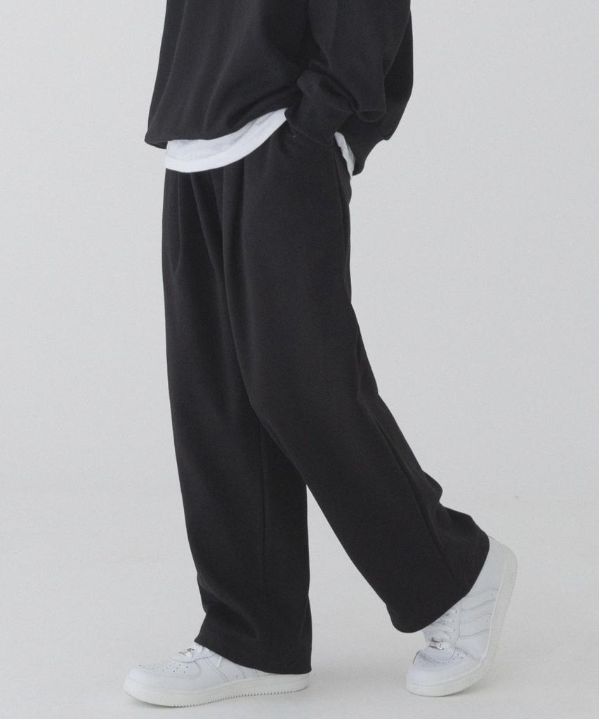 PIANER [2 Pack] Essential One-Tuck Wide Sweatpants (3 Colors)