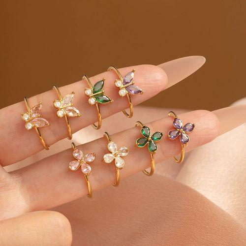 18K Gold Plated Stainless Steel Zircon Jewelry Set for Women Waterproof Cubic Zirconia Necklace Fashion Jewelry