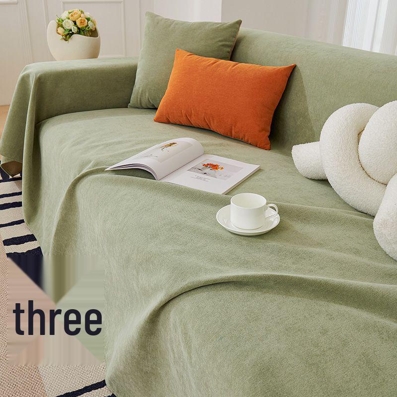 

Waterproof Cat Scratch-Resistant Non-Slip Sofa Cover - Hair-Free, Machine Washable Full Cushion Protector Thickened 91x161