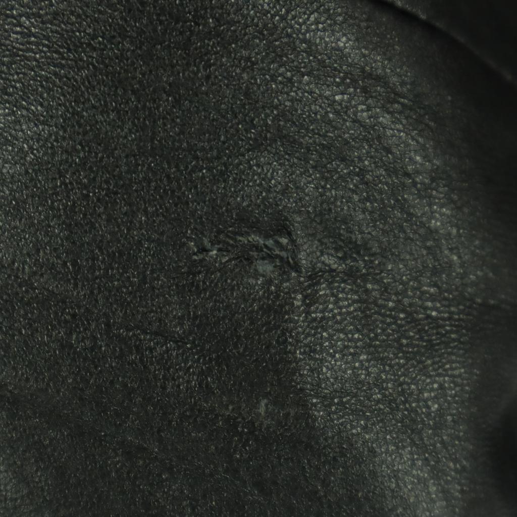 Long Sleeve Leather Coat LL Black Sheep Leather Men's Used