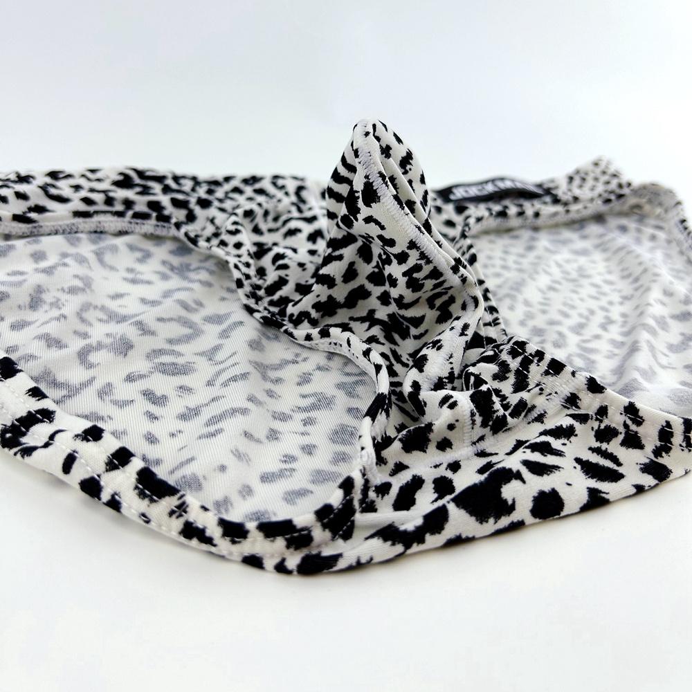 Briefs JOCKMAIL Leopard Print Sexy Low Rise Men's Underwear
