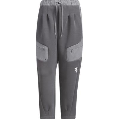 FW24 FUSTL P KN PT3 Ρετρό Αθλητικό Άνετο Ευέλικτο Δέσιμο Casual Παντελόνι Ανδρικό Παντελόνι Σκούρο Γκρι Γκρι JM6180
