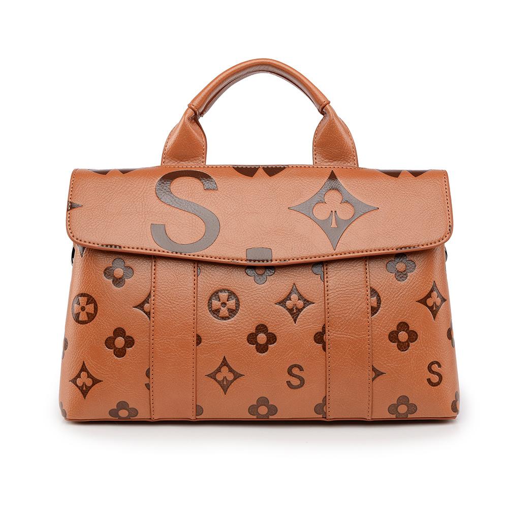 Ladies' Handbag Fashionable Large-capacity Tote Bag High-end Single Shoulder Bag Commuter Bag for Women