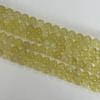 Natural Lemon Yellow Citrine Round Loose Beads for DIY Handmade Bracelets & Necklaces