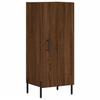 VidaXL Buffet Chêne marron 34,5x34x90 cm Bois d'ingénierie 828555