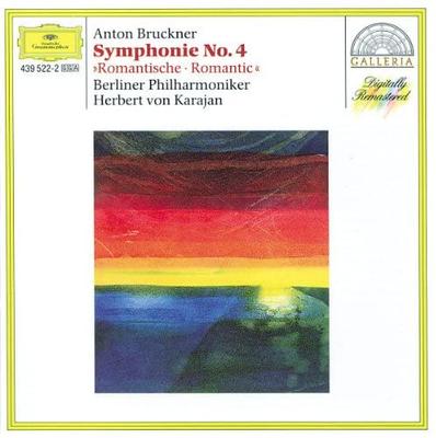 CD KARAJAN; BERLIN PHILHARMONIC - Bruckner;Romantic Symphony 4395222 Deutsche Grammo Germany Classical Used