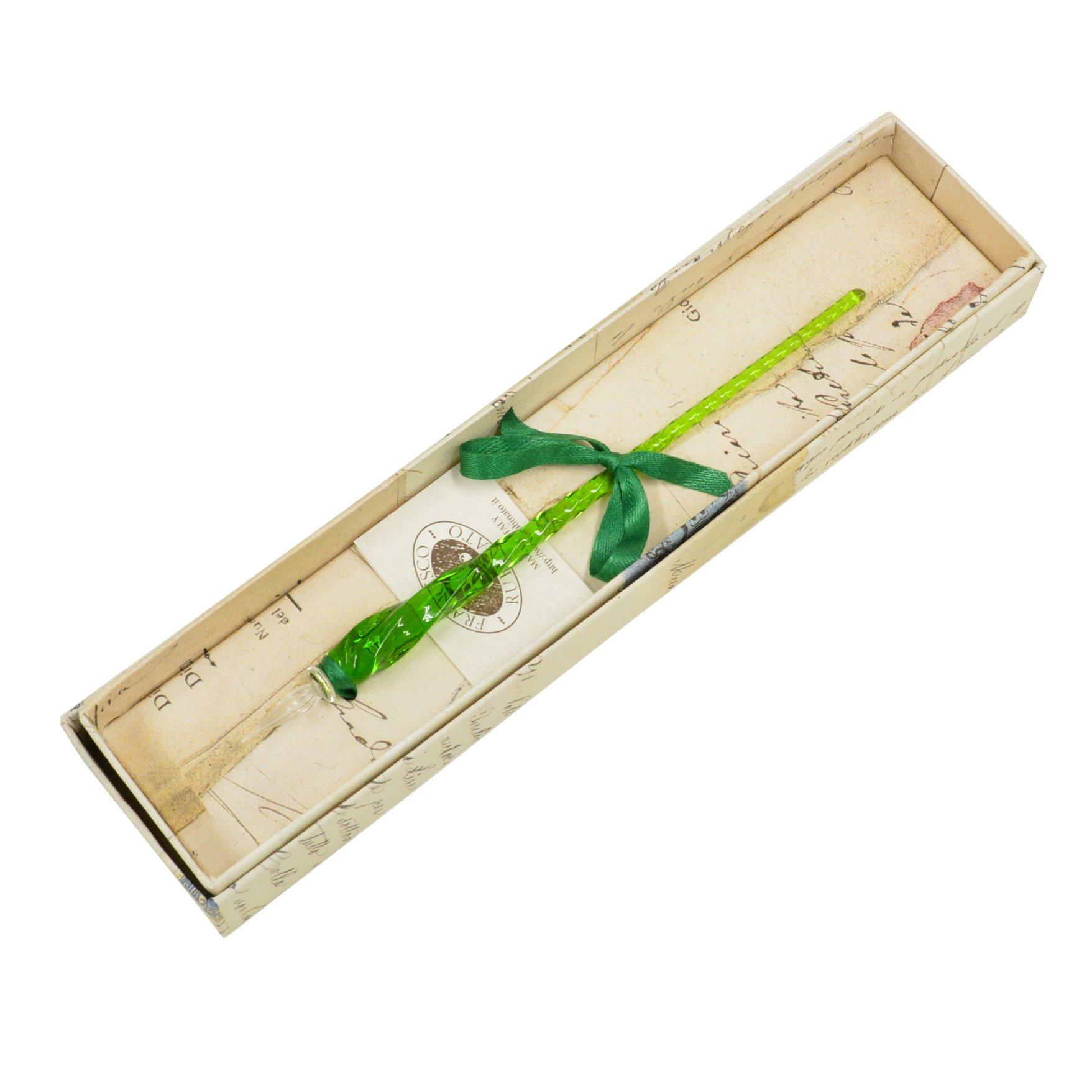 

Rubinato Glass Pen Light Green NOV/E #13