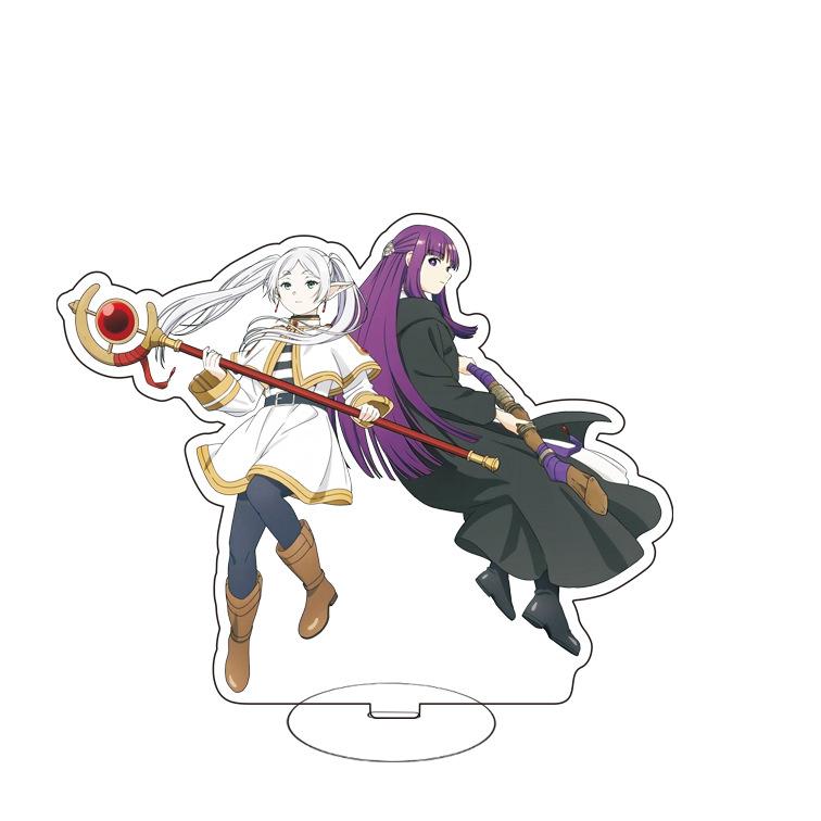 15cm Anime Frieren Beyond Journey's End Acrylic Stand Figure Cartoon Double Sided Desktop Standing Action Model Plate Toy
