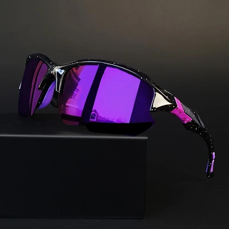 2PCS Unisex Fashion Semi-Framed Sports Sunglasses