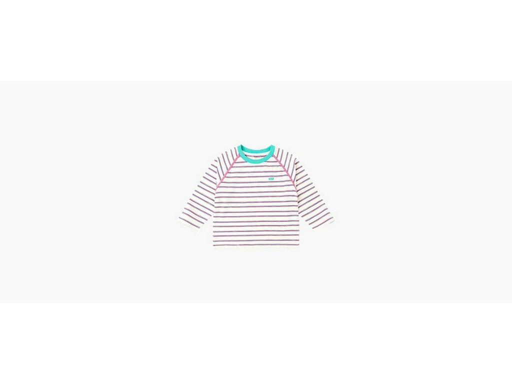 Dududu Kids' Striped Long Sleeve T-shirt - Spring 2025 New Arrival for Boys & Girls