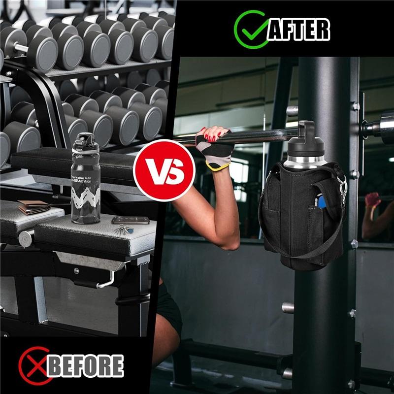 Outdoor Sports Magnetic Water Bottle Holder 30OZ Insulated Cup Sleeve Underwater Material Magnet Cup Holder