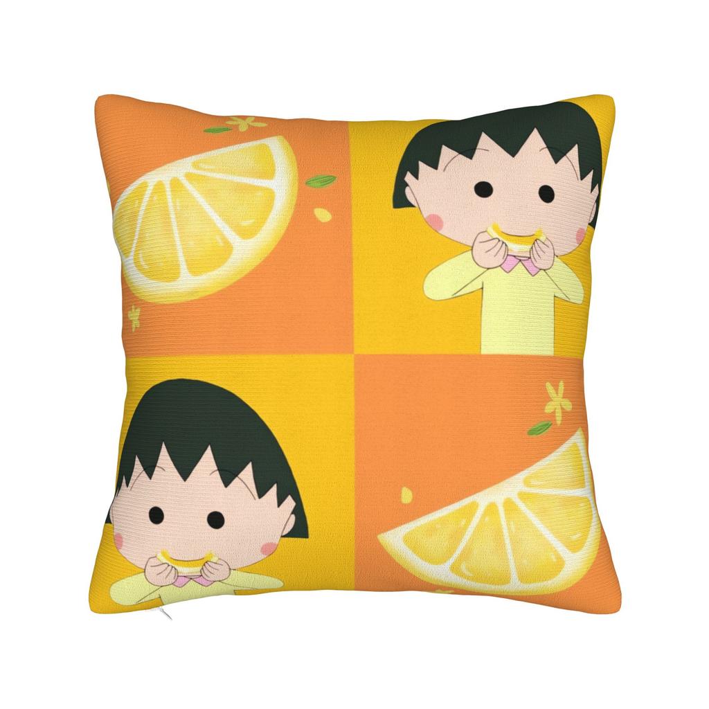 Chibi Maruko-chan Pillow Case Custom Pillow Cover For Wedding Party Home Decor Morden Cushion Cover