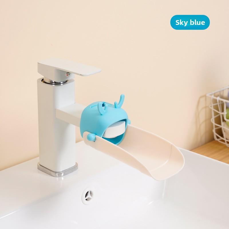 Cartoon Faucet Extender for Kids, Hand Washing Sink Extender, Splash Guard, Bathroom Accessory