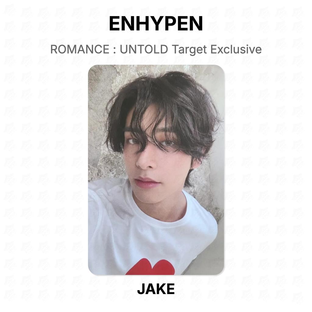 ENHYPEN ROMANCE : UNTOLD Target Exclusive Official Photocard