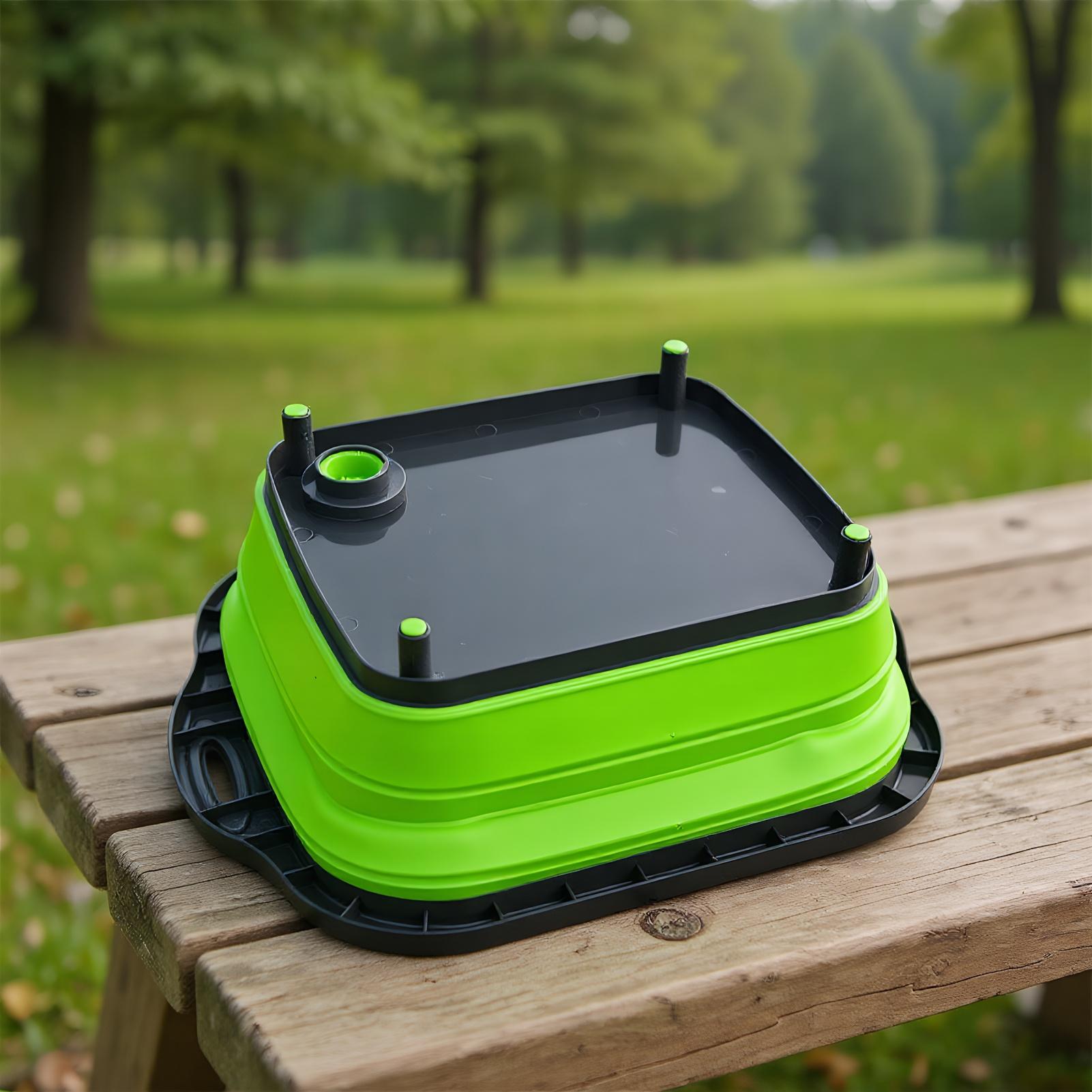 

Складная раковина для мытья посуды, контейнер для мытья бутылок, многофункциональный контейнер, дизайн с разделочной доской, для походов, путешествий, на открытом воздухе China Mainland