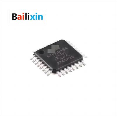 10PCS ATMEGA8A-AU 8-bit Microcontroller MCU, 16MHz, 8kB Flash (TQFP-32).