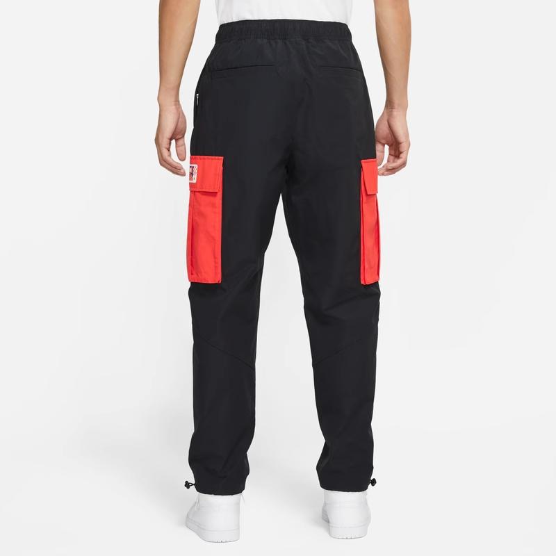 Jordan Chinese New Year Multi-Pocket Cargo Pants Men Bottoms Black CV3480-010