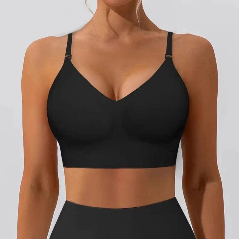 Temu Bestseller U-Back Multi-Way Wire-Free Push-Up Bra Lingerie for Plus Size Women