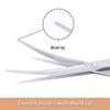 Pet Grooming Scissors Professional Dog Cat Grooming Shears with Round Blunt Tip Stainless Steel Dog Curved Scissors for Groomin